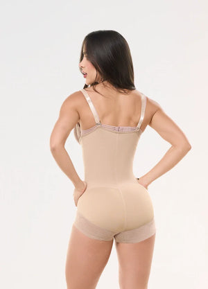 Body Faja Cachetero Salome 412 | Strapless | Siliconado Antideslizante