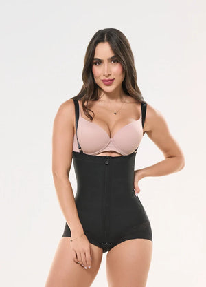 Body Faja Cachetero Salome 412 | Strapless | Siliconado Antideslizante