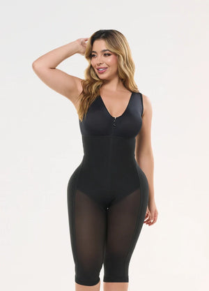 Faja Post-Lipo Salome 523 C: Compresión Media y Brasier Integrado