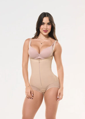 Body Faja Cachetero Salome 412 | Strapless | Siliconado Antideslizante